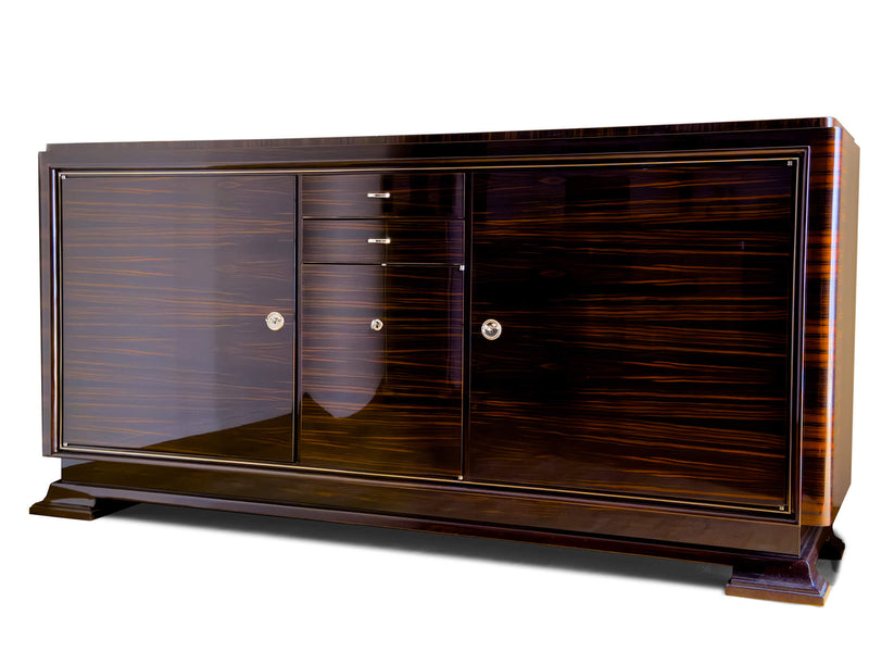 Buffet Art Deco en macassar - circa 1930