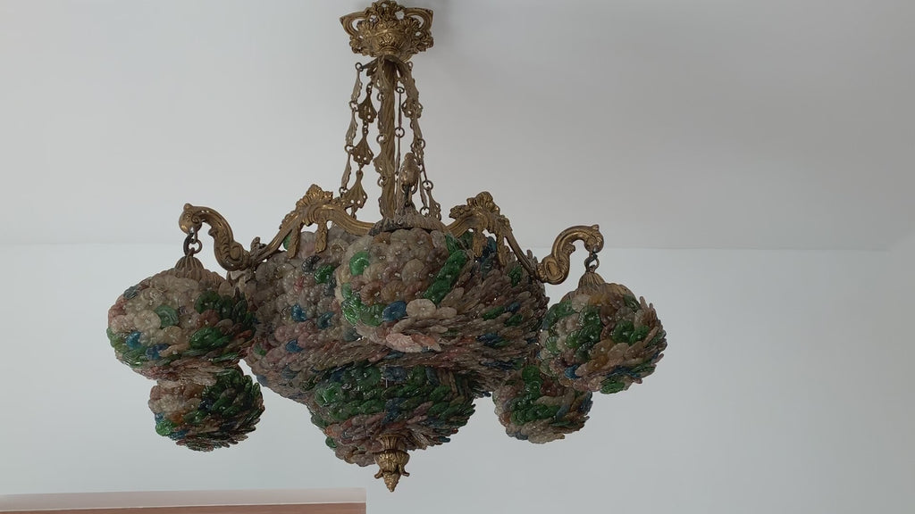 Lustre Art Nouveau - Murano - circa 1905