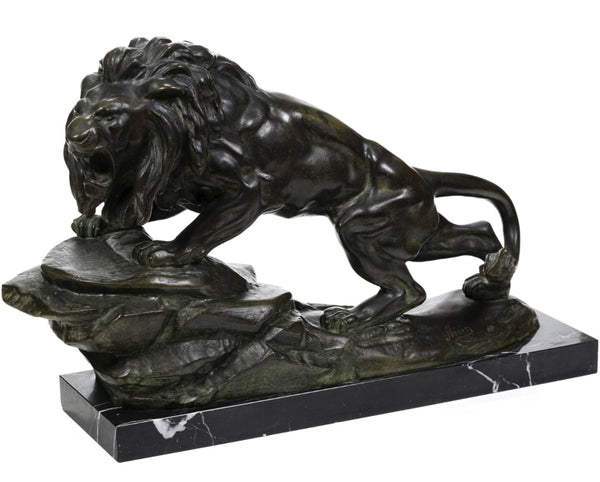 Lion rugissant - Nerin - www.galerieflorentine.com