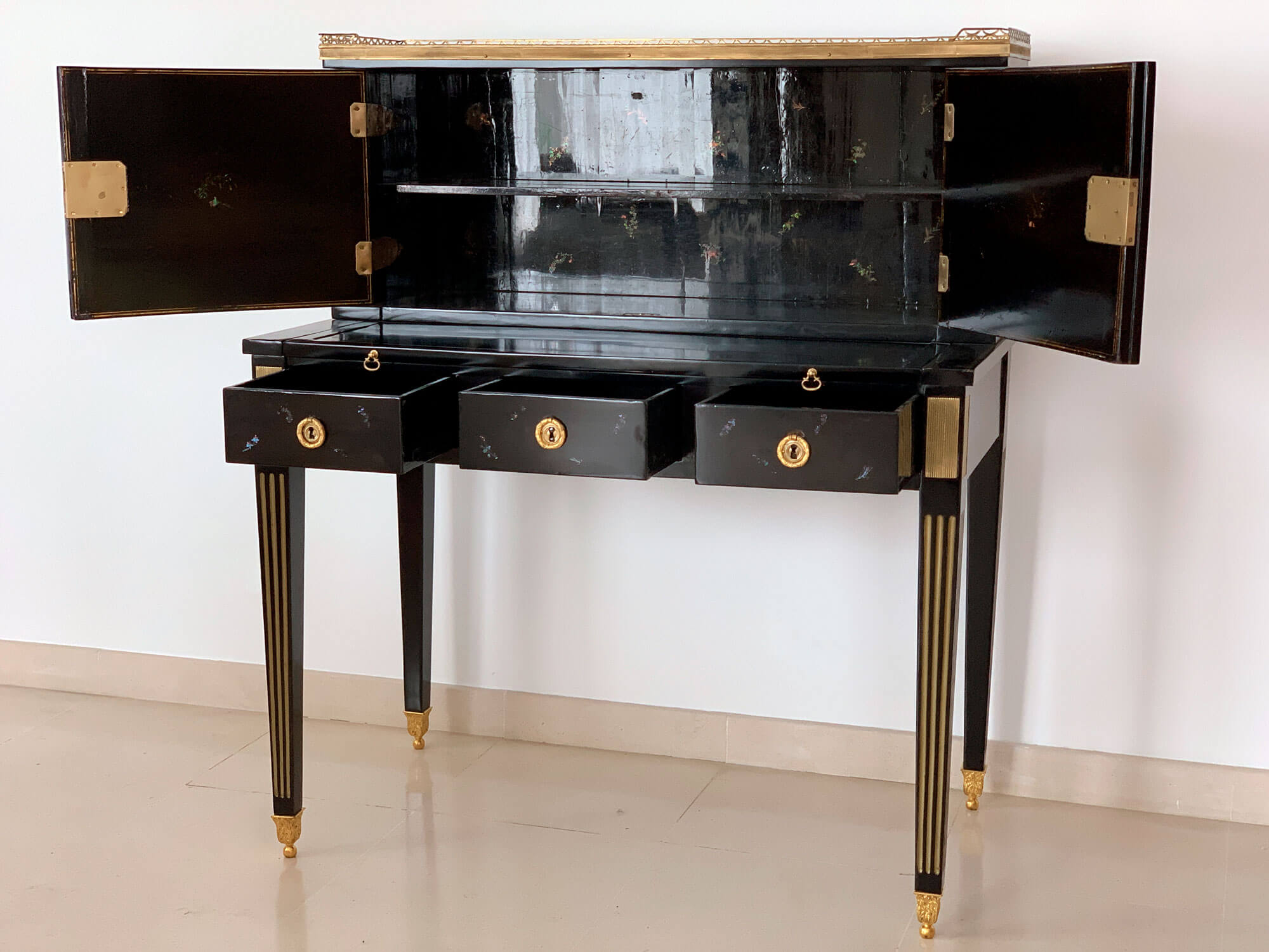 Bureau Bonheur du jour [Epoque Napoléon III] – Galerie Florentine
