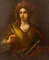 Sibylle à la plume - attribué à Vincenzo DANDINI (1607 - 1675)