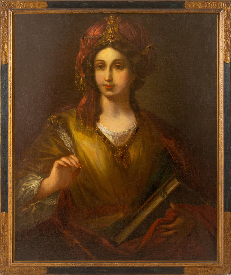 Sibylle à la plume - attribué à Vincenzo DANDINI (1607 - 1675)