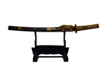 Katana - sabre japonais - laque noir - galucha 