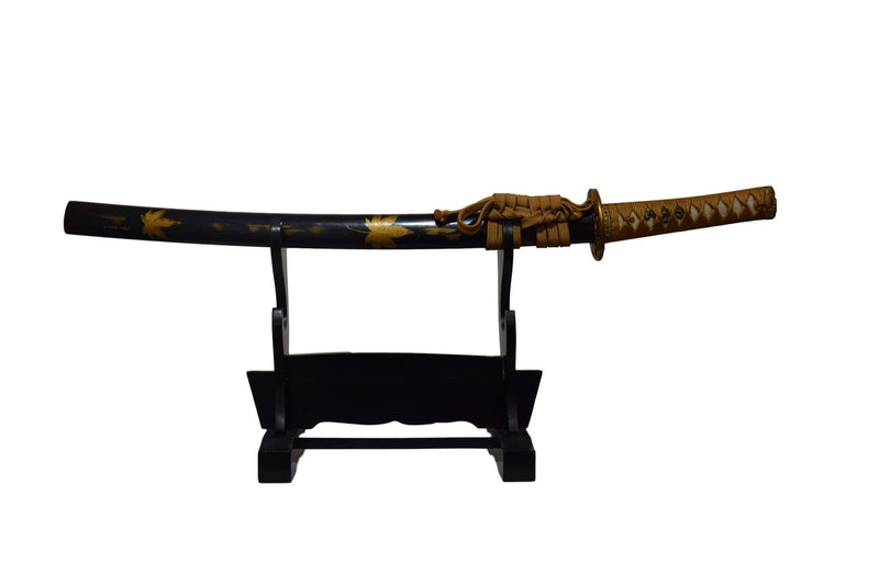Katana - sabre japonais - laque noir - galucha 