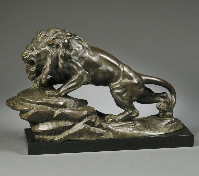 lion rugissant - nerin - www.galerieflorentine.com